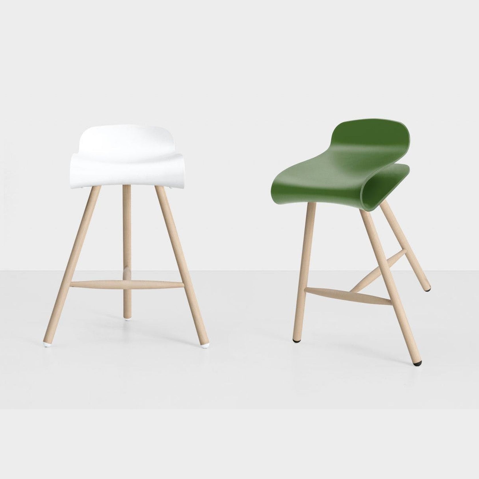 Bcn Wood Stool gallery detail image