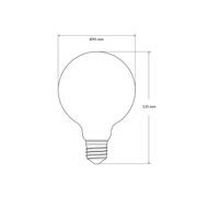LED Filament Bulb G95 gallery detail image