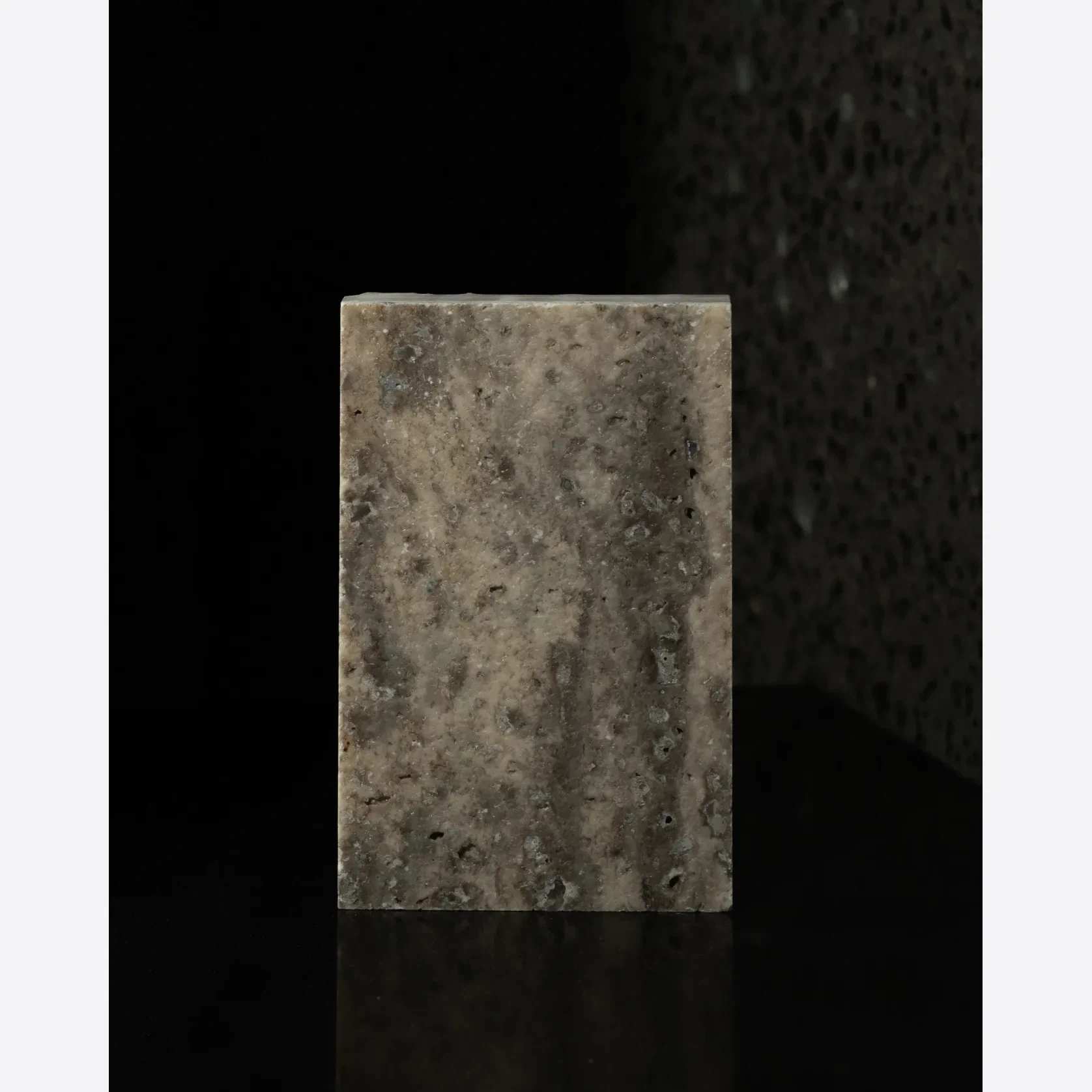 Light Silver Brown Acid Wash Travertine Porcelia gallery detail image