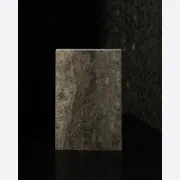 Light Silver Brown Honed Travertine Porcelia gallery detail image