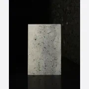 Light Silver Brown Sandblasted Travertine Porcelia gallery detail image