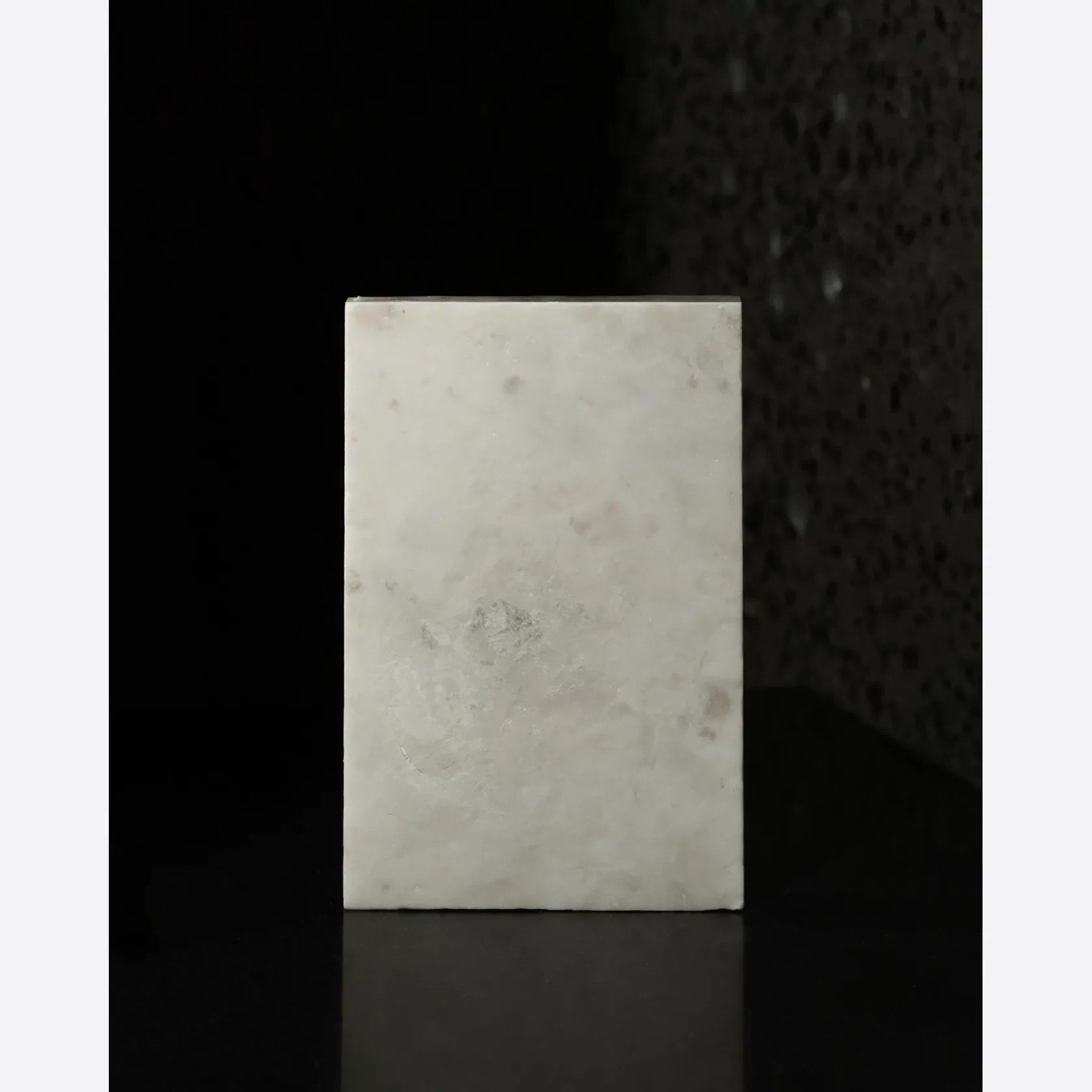 Lorde White Leathered Marble Porcelia gallery detail image