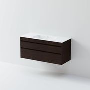 Code Luxe 1200 Wall Hung Single Basin Vanity | 2 Drawer gallery detail image