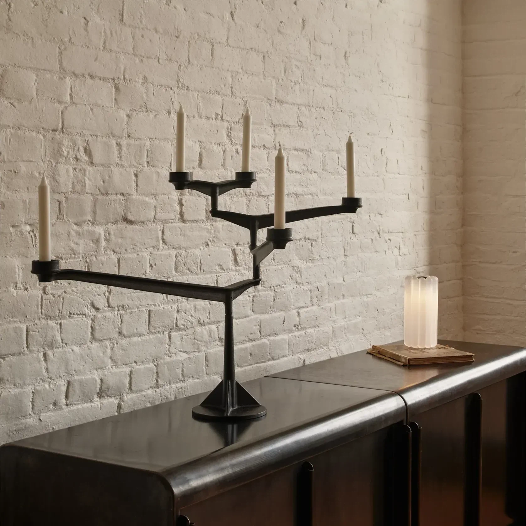 Large Spin Candelabra gallery detail image