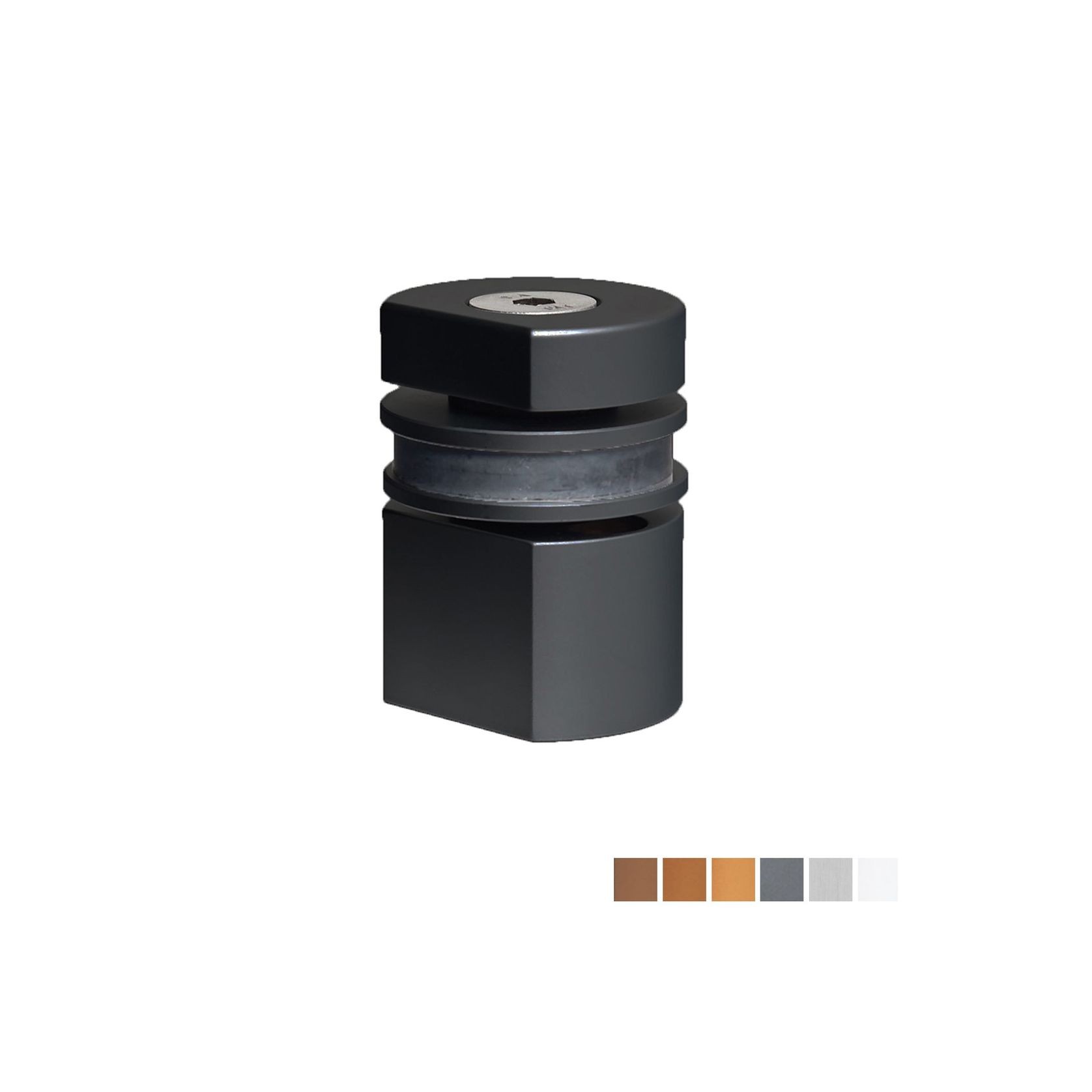 Halliday & Baillie Round Floor Magnetic Door Stop gallery detail image