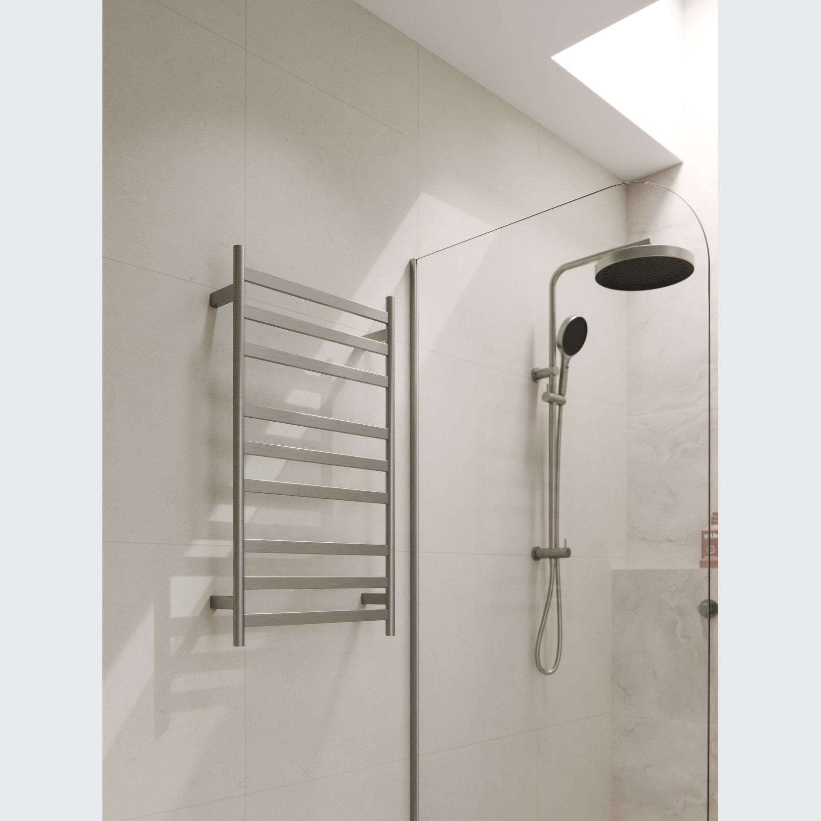 Lineare Heated Towel Ladder 900 x 500mm gallery detail image
