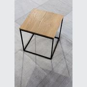 Log side table gallery detail image