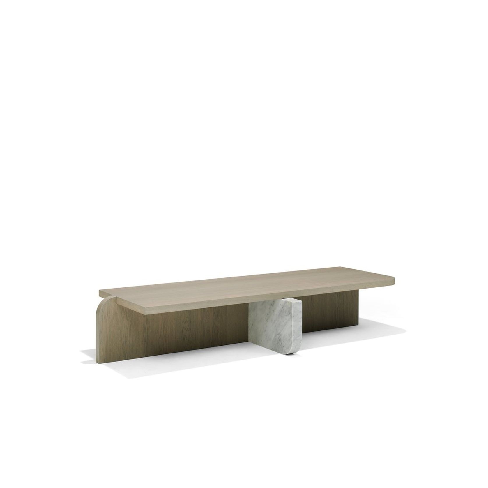 Offset coffee table gallery detail image