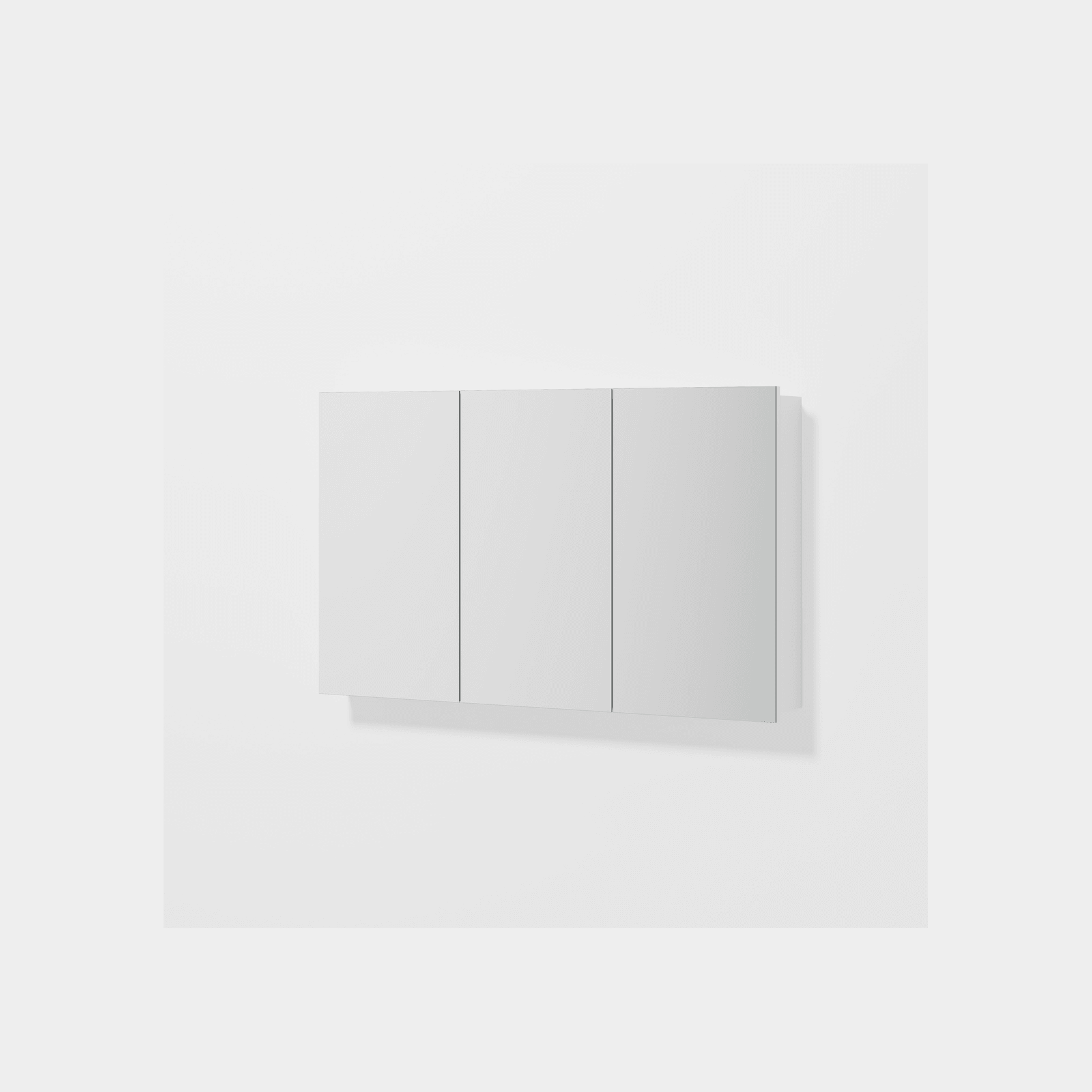 Luxe 1200mm Mirror Cabinet | 3 Door gallery detail image