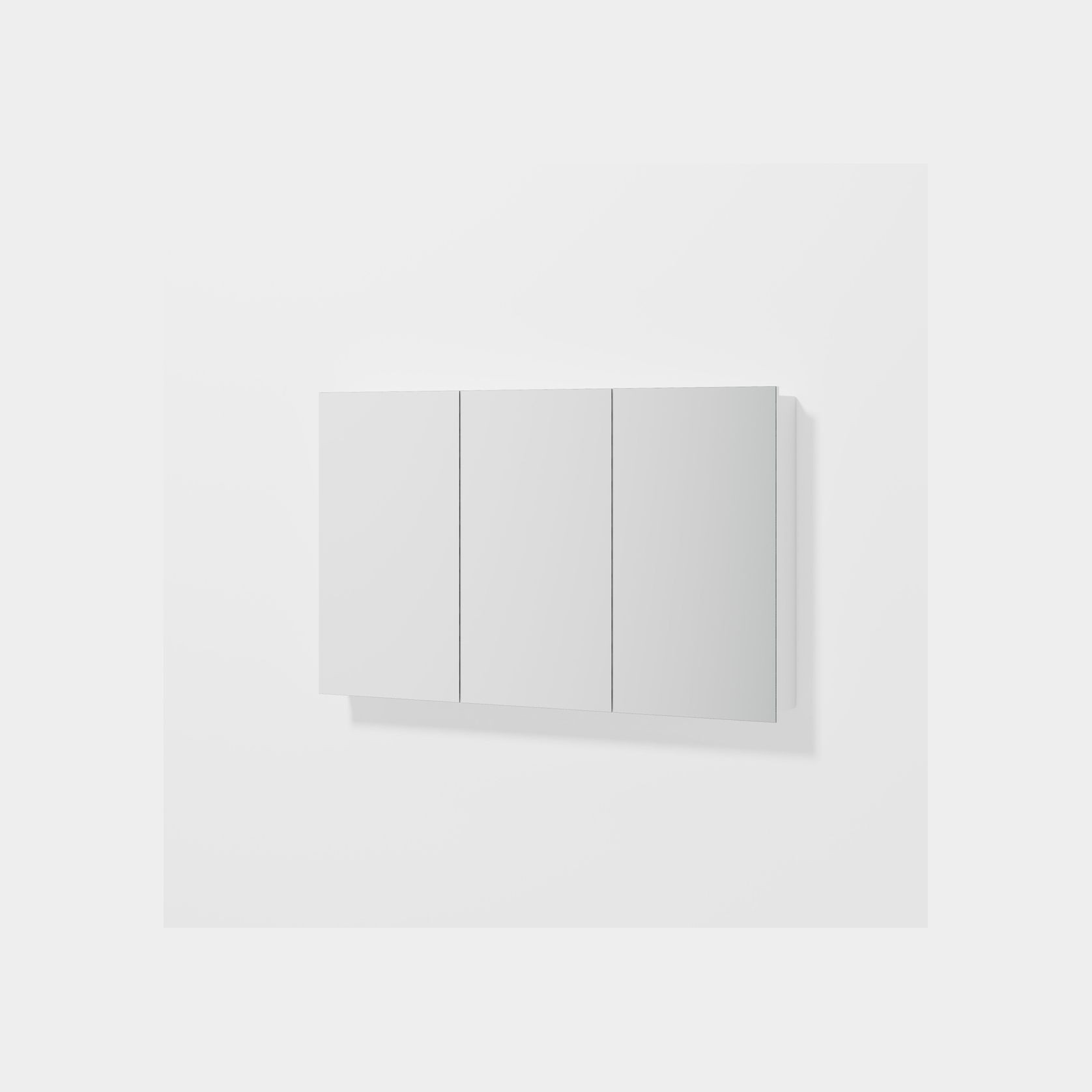 Luxe 1200mm Mirror Cabinet | 3 Door gallery detail image