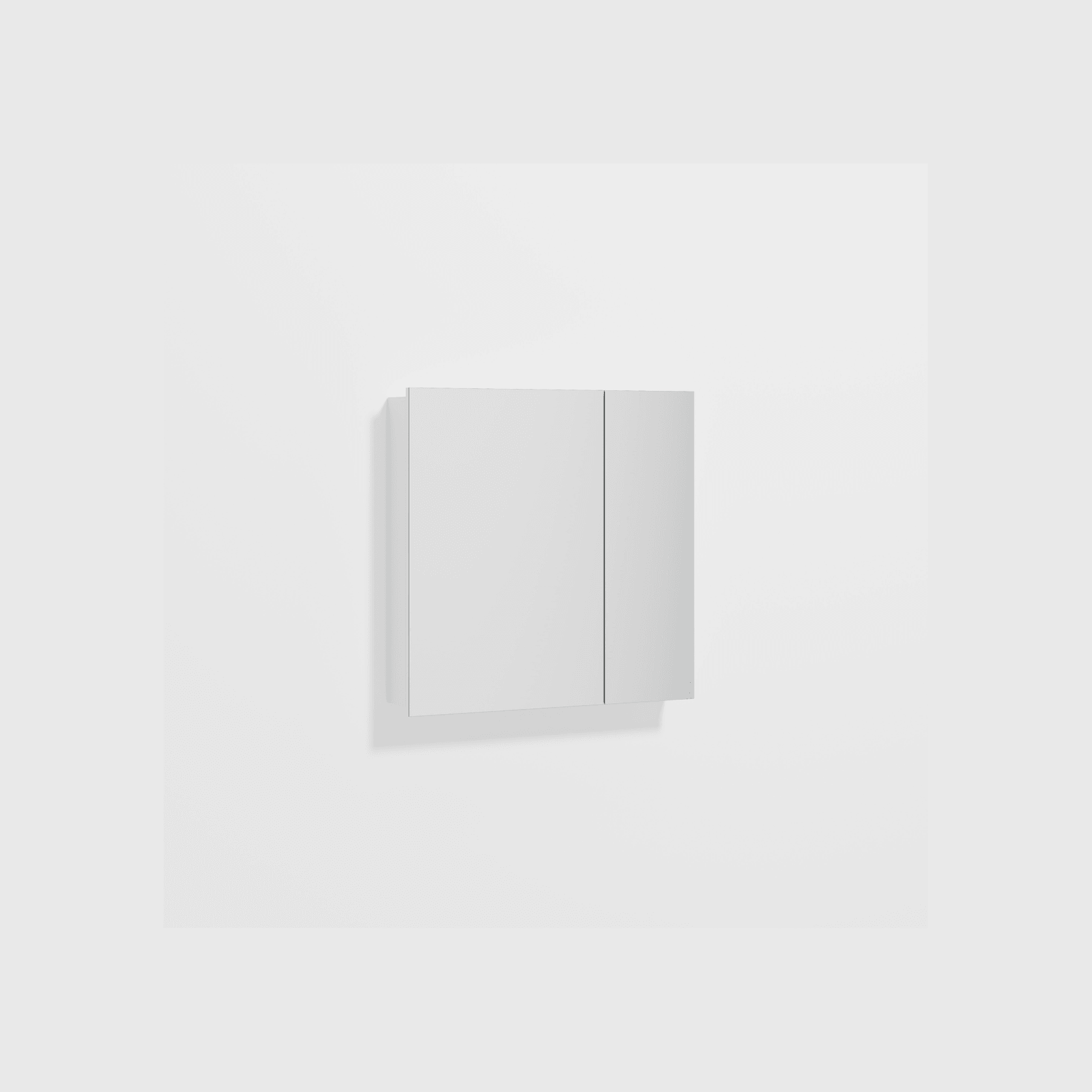 Luxe 750mm Mirror Cabinet | 2 Door gallery detail image