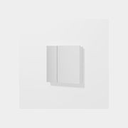 Luxe 750mm Mirror Cabinet With Demister | 2 Door gallery detail image