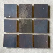Aubergine Square Moroccan Zellige gallery detail image