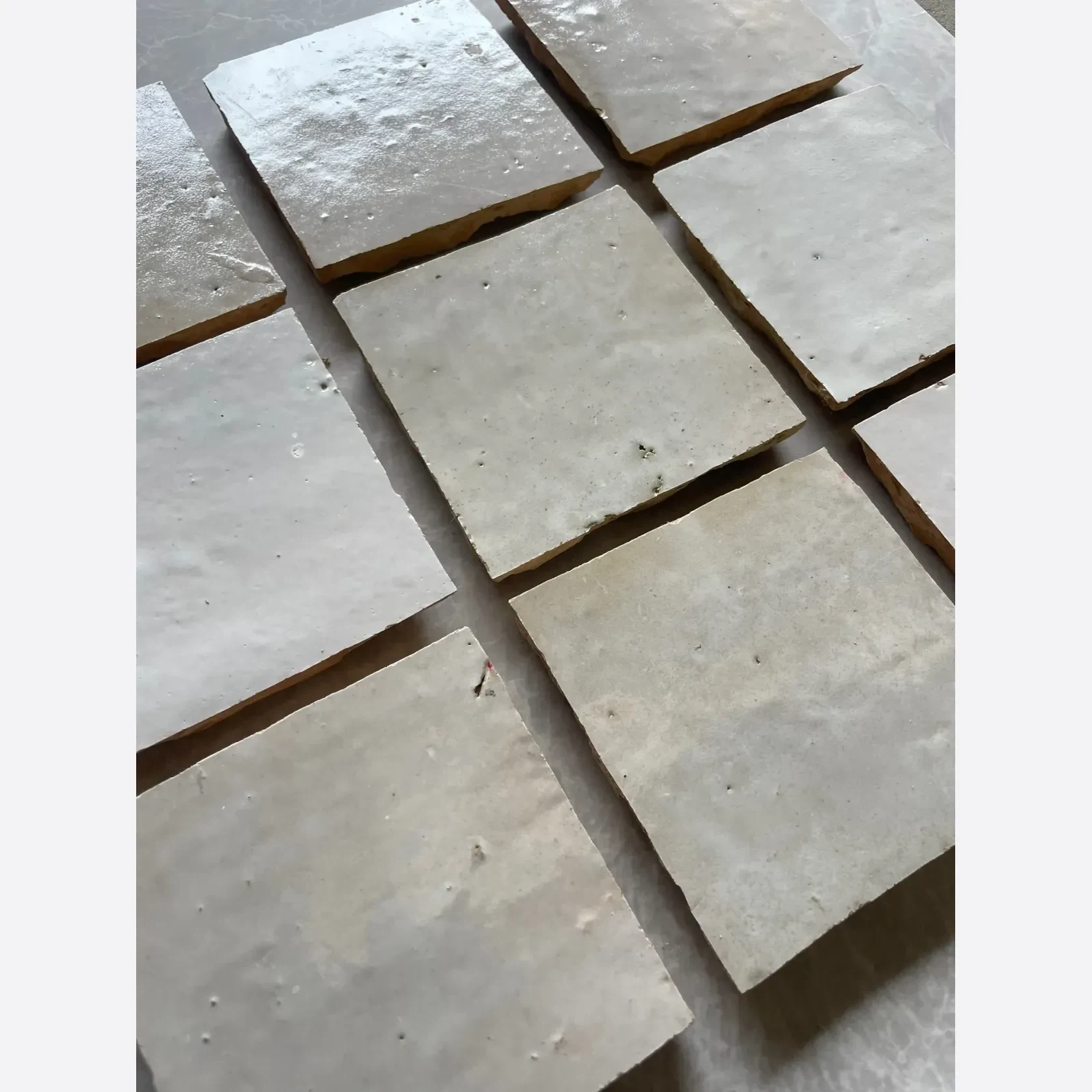 White Square Moroccan Zellige gallery detail image