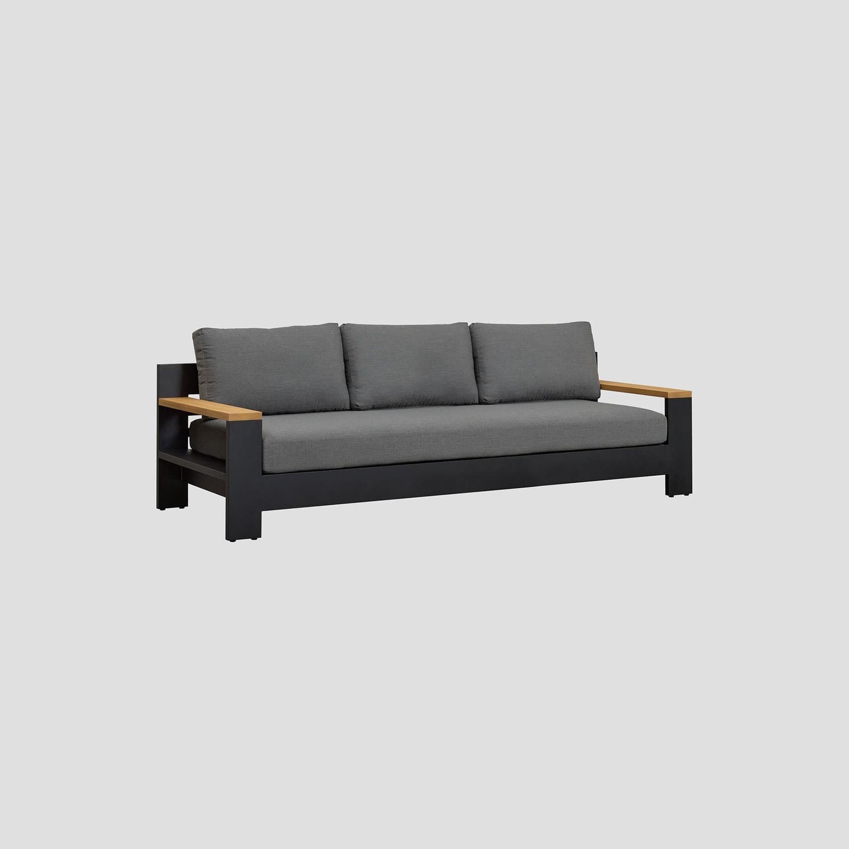 Mackenzie Alu Triple Sofa gallery detail image
