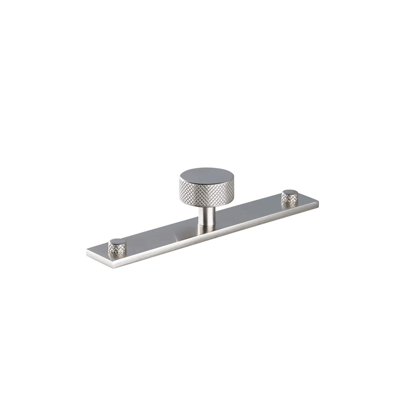 Armac Martin - Mix1 Diamond Knurled Knob w Back Plate gallery detail image