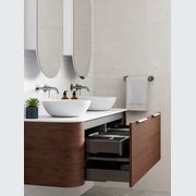 Nature 1500 Vanity | Double Inset Basin & Pillar Drawer Front gallery detail image