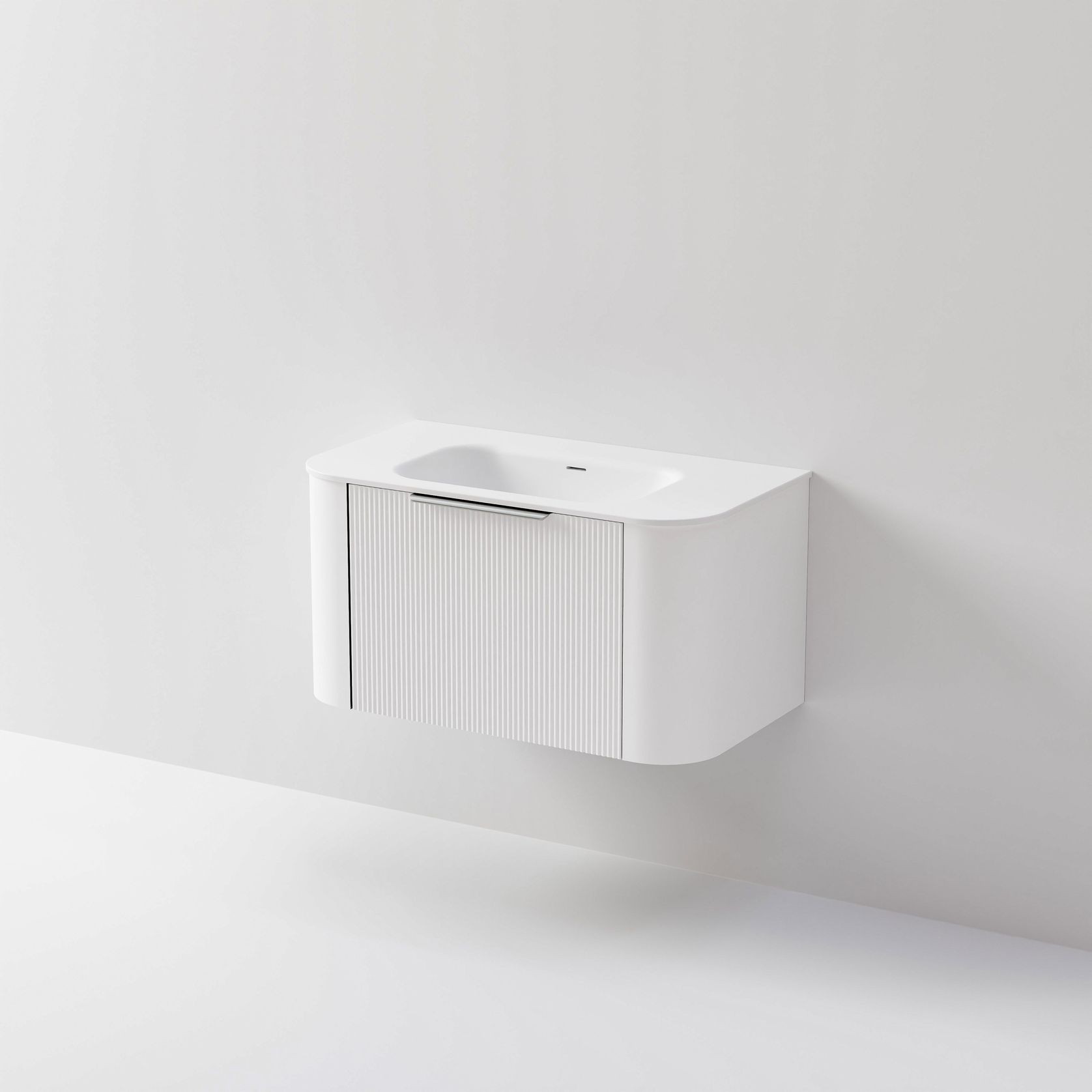 Nature 900 Vanity | Inset Basin & Pillar Drawer Front gallery detail image