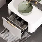 Nature 900 Vanity | Inset Basin & Pillar Drawer Front gallery detail image