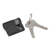 Mardeco 'M' Series C4 Euro Cylinder  5 Pin 32mm Matt Black for BL8104/SET Euro Lock BL8500/32 gallery detail image