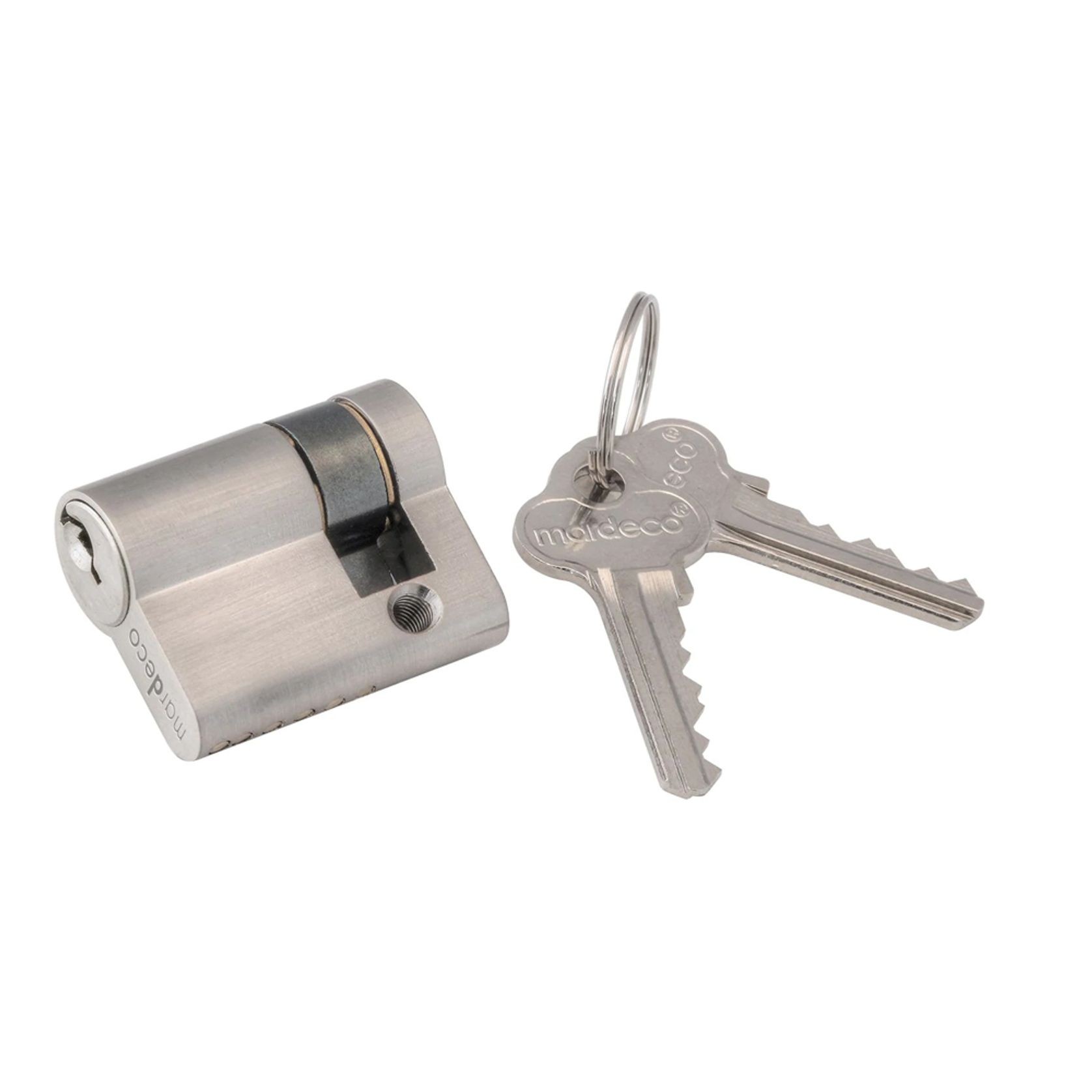Mardeco 'M' Series C4 Euro Cylinder  3 Pin 29mm Brushed Nickel for BN8104/SET Euro Lock BN8500/29 gallery detail image