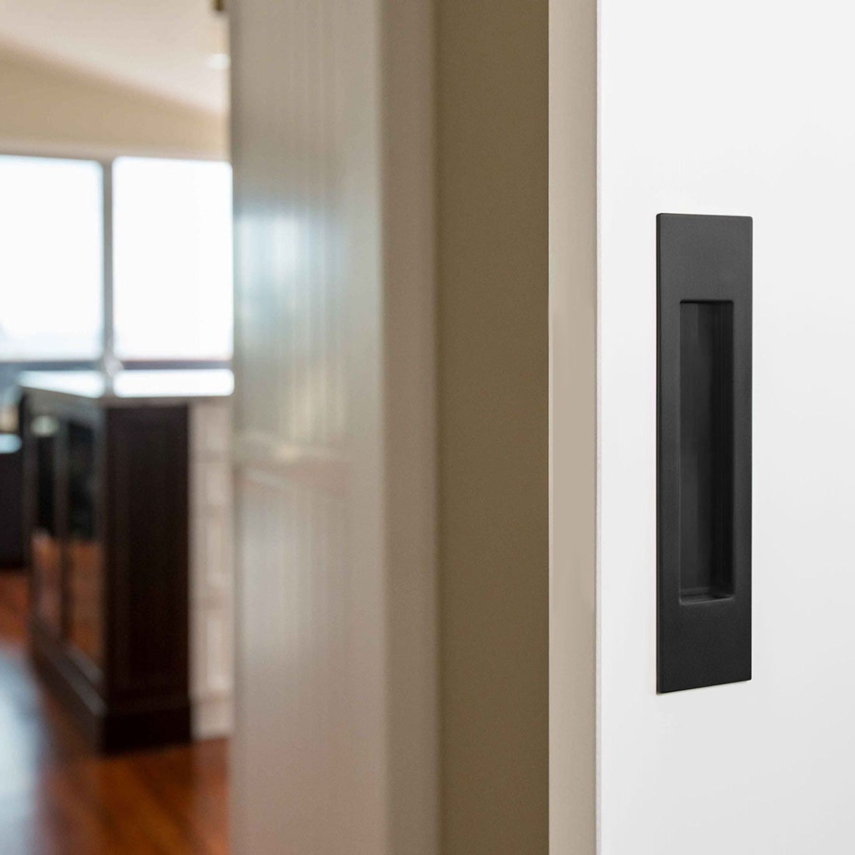 Mardeco 'M' Series Flush Pull Polished Chrome for Timber and Aluminum Sliding Double Doors CP8002/190 *Single* gallery detail image