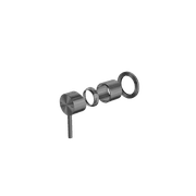 Zen SS316L Shower Mixer Trim Kits | Graphite gallery detail image