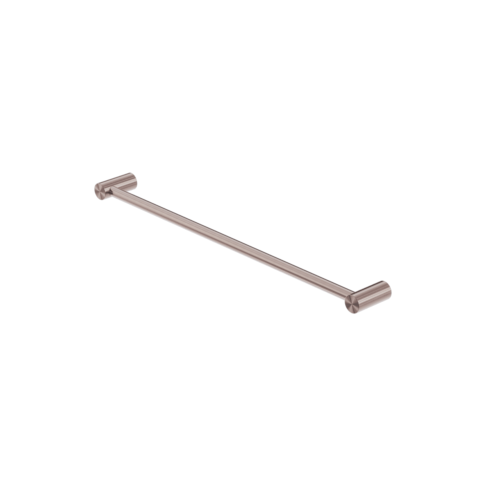 Zen SS316L Single Towel Rail 600mm | Brushed Bronze gallery detail image