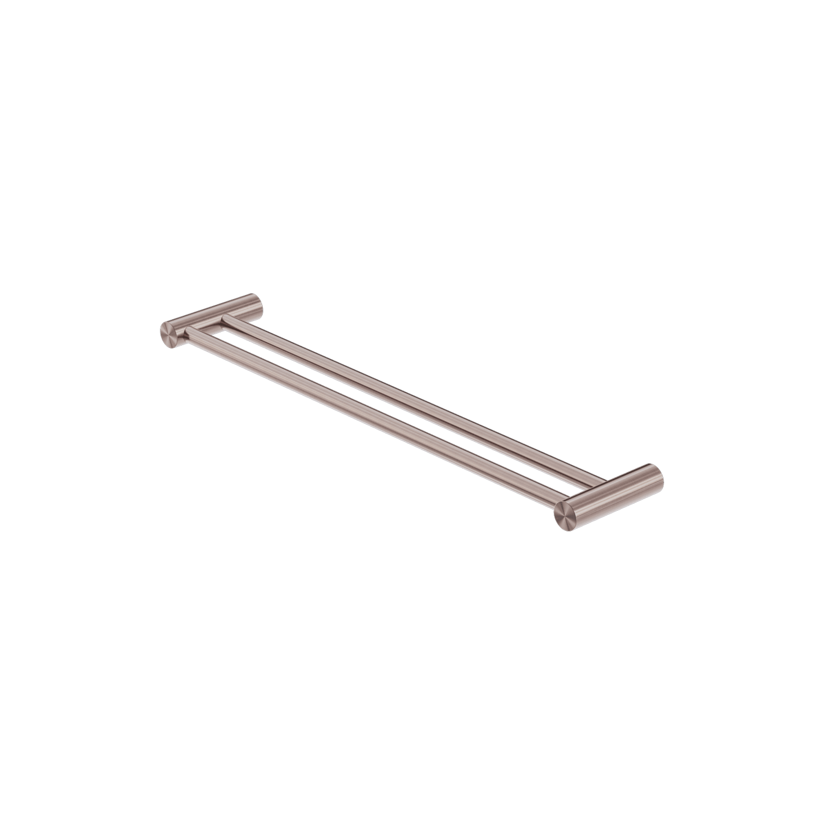 Zen SS316L Double Towel Rail 600mm | Brushed Bronze gallery detail image