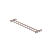 Zen SS316L Double Towel Rail 600mm | Brushed Bronze gallery detail image