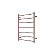 Mecca 240V 7 Bar Heated Towel Ladder Brushed Bronze gallery detail image
