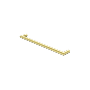 Mecca 240V Single Heated Towel Rail Brushed Gold gallery detail image