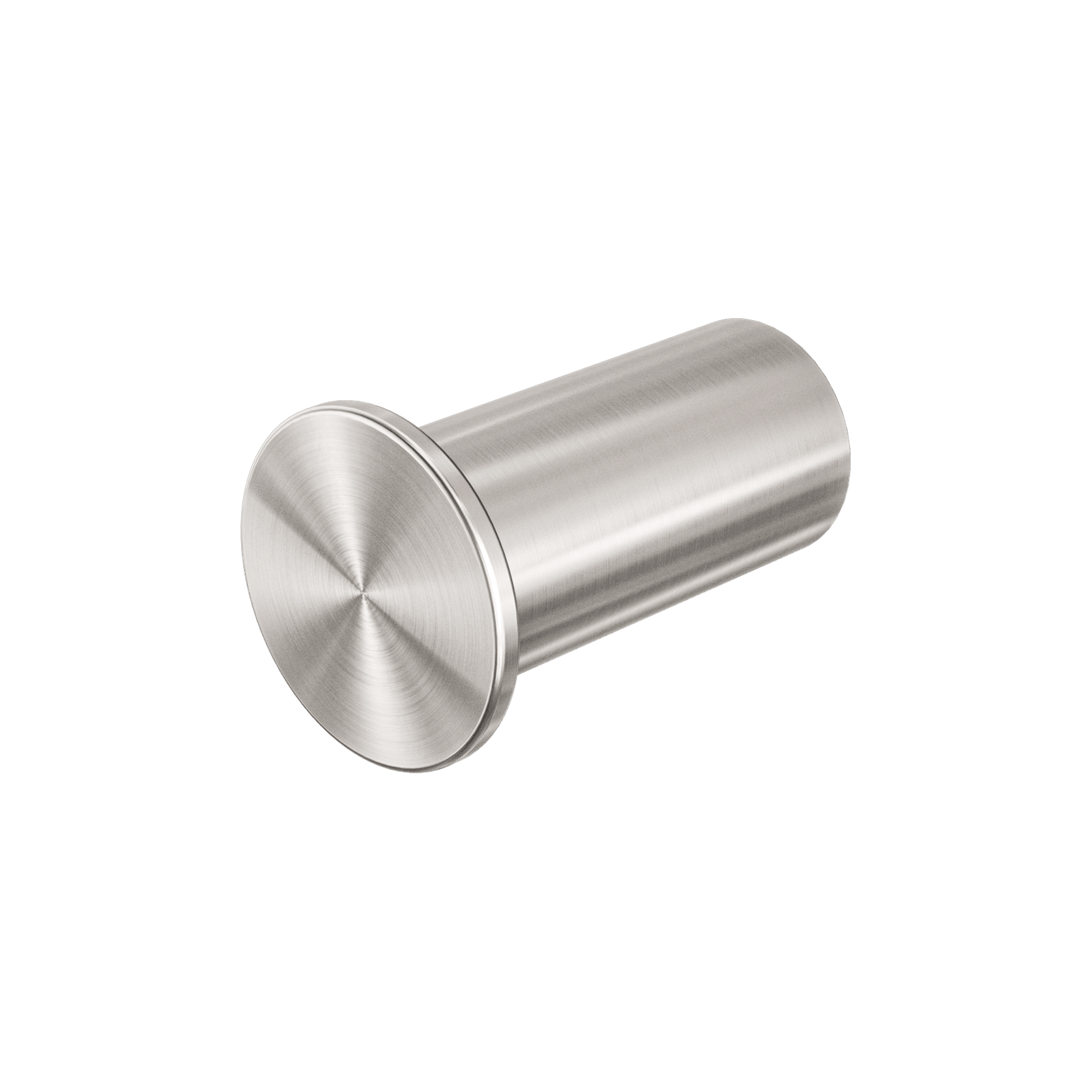 Mecca Robe Hook Slim Brushed Nickel gallery detail image