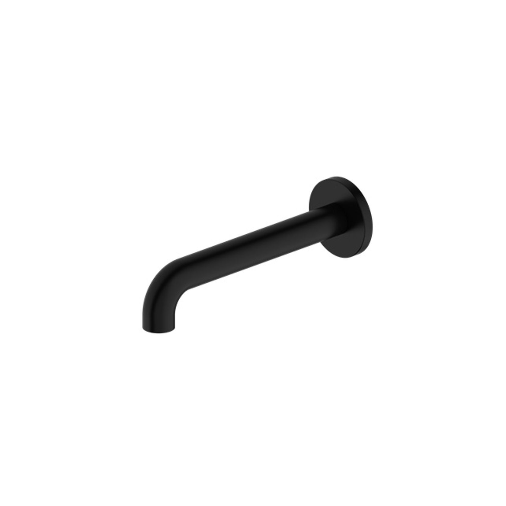 Mecca Basin/Bath Spout Only 160mm Matte Black gallery detail image