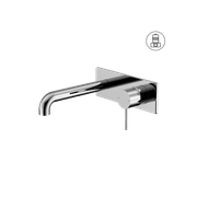 Mecca Wall Basin/Bath Mixer 230mm Chrome gallery detail image