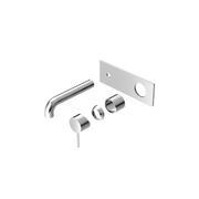 Mecca Wall Basin/Bath Mixer 230mm Trim Kits Only Chrome gallery detail image
