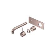 Mecca Wall Basin/Bath Mixer Handle Up 260mm Trim Kits Only Brushed Bronze gallery detail image