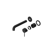 Mecca Wall Basin/Bath Mixer Separate Back Plate 120mm Trim Kits Only Matte Black gallery detail image