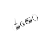 Mecca Shower Mixer 60mm Handle Up Plate Trim Kits Only Chrome gallery detail image