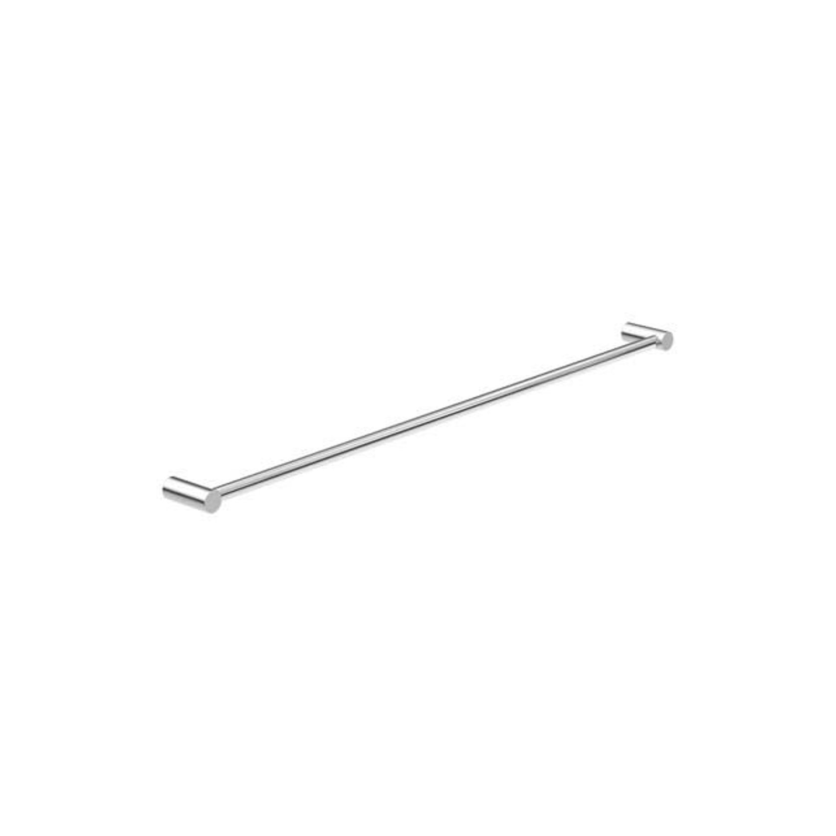 New Mecca Single Towel Rail 800mm Chrome gallery detail image