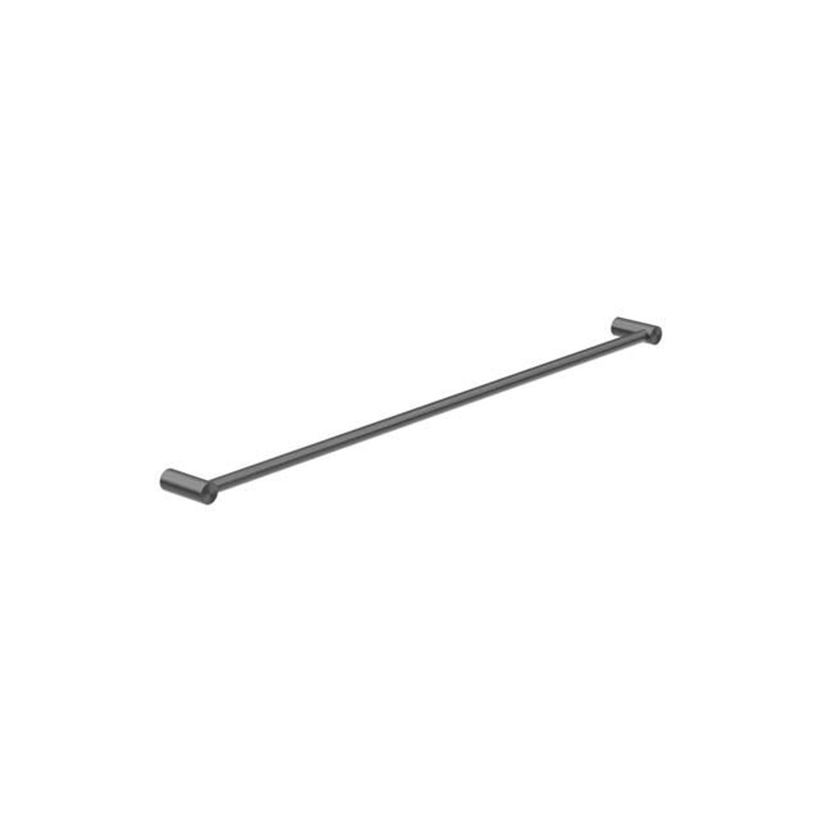New Mecca Single Towel Rail 800mm Gun Metal gallery detail image
