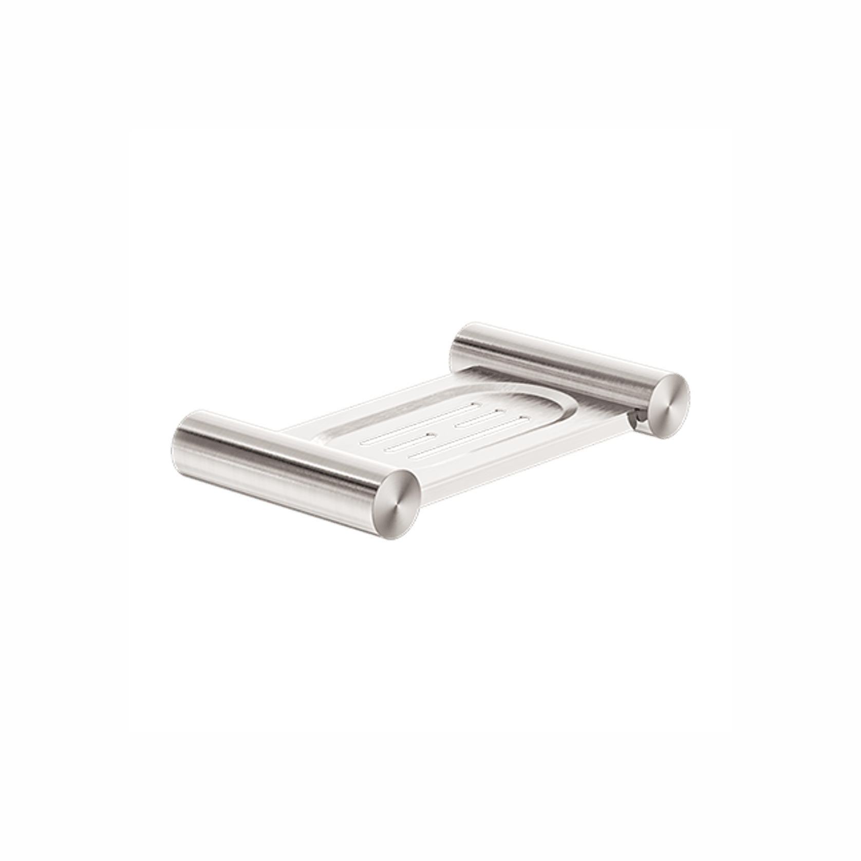 New Mecca Soap Dish Holder Brushed Nickel gallery detail image