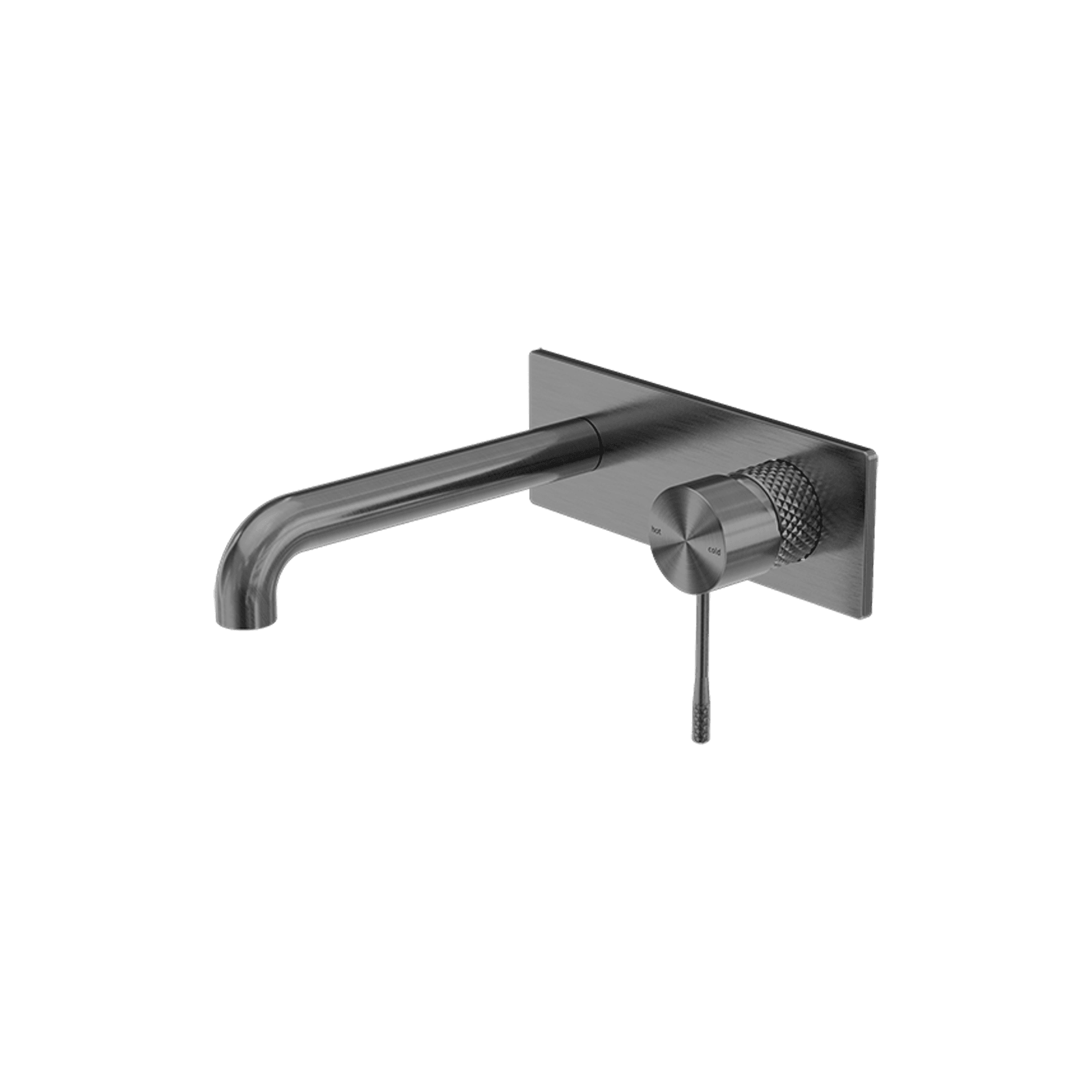 Opal Wall Basin/Bath Mixer 120mm Graphite gallery detail image