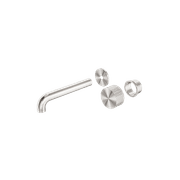 Opal Wall Basin/Bath Set 160mm Kit Brushed Nickel gallery detail image