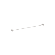 Opal Single Towel Rail 800mm Brushed Nickel gallery detail image