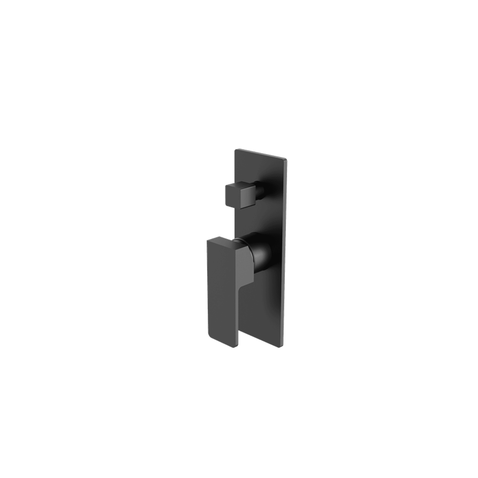 Celia Shower Mixer With Divertor Matte Black gallery detail image