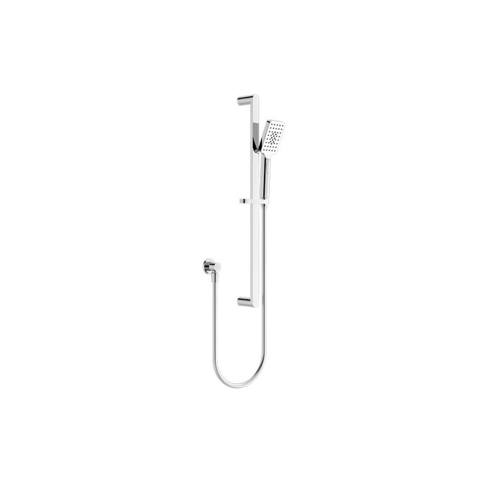 Bianca Shower Rail | Chrome gallery detail image