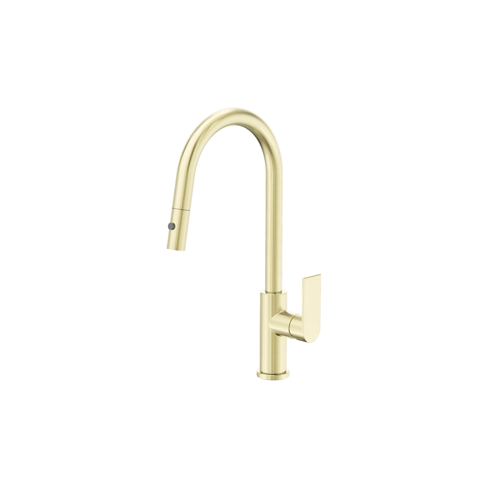 Bianca Pull Out Sink Mixer With Vegie Spray Function Brushed Gold gallery detail image