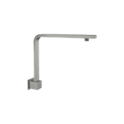 Square Swivel Shower Arm Gun Metal gallery detail image
