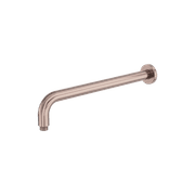 Zen SS316L Round Shower Arm 400mm Length | Brushed Bronze gallery detail image